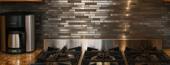 Чем обшить газовую плиту: варианты по отделке стены, меры безопасности