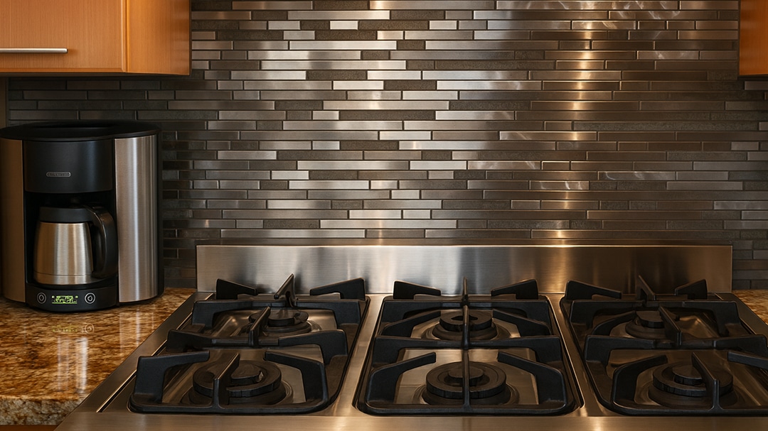 Чем обшить газовую плиту: варианты по отделке стены, меры безопасности